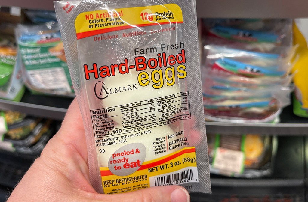 hard boiled eggs