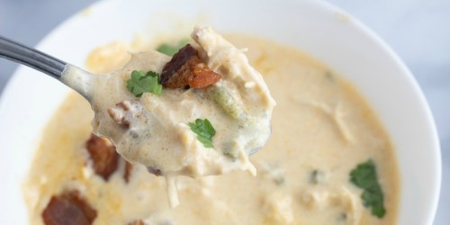 Warm Up with Keto Chicken Jalapeno Popper Soup