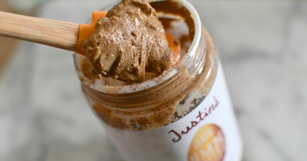 spoonful of keto nut butter