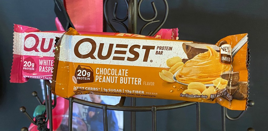 quest chocolate peanut butter bar