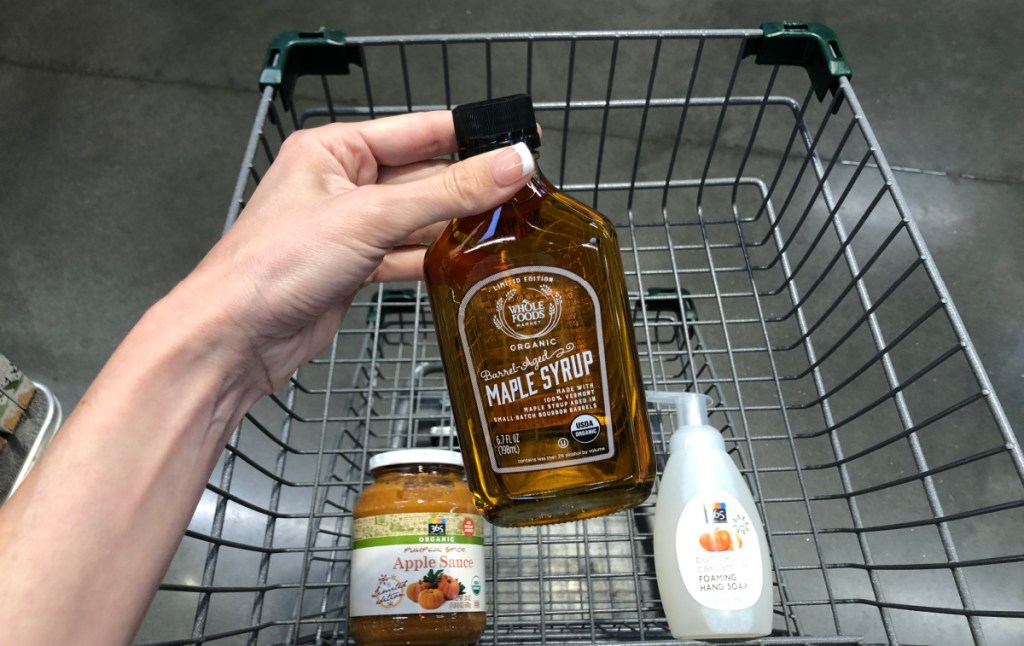 a bottle of maple syrup which is an example of what you can't eat on keto 