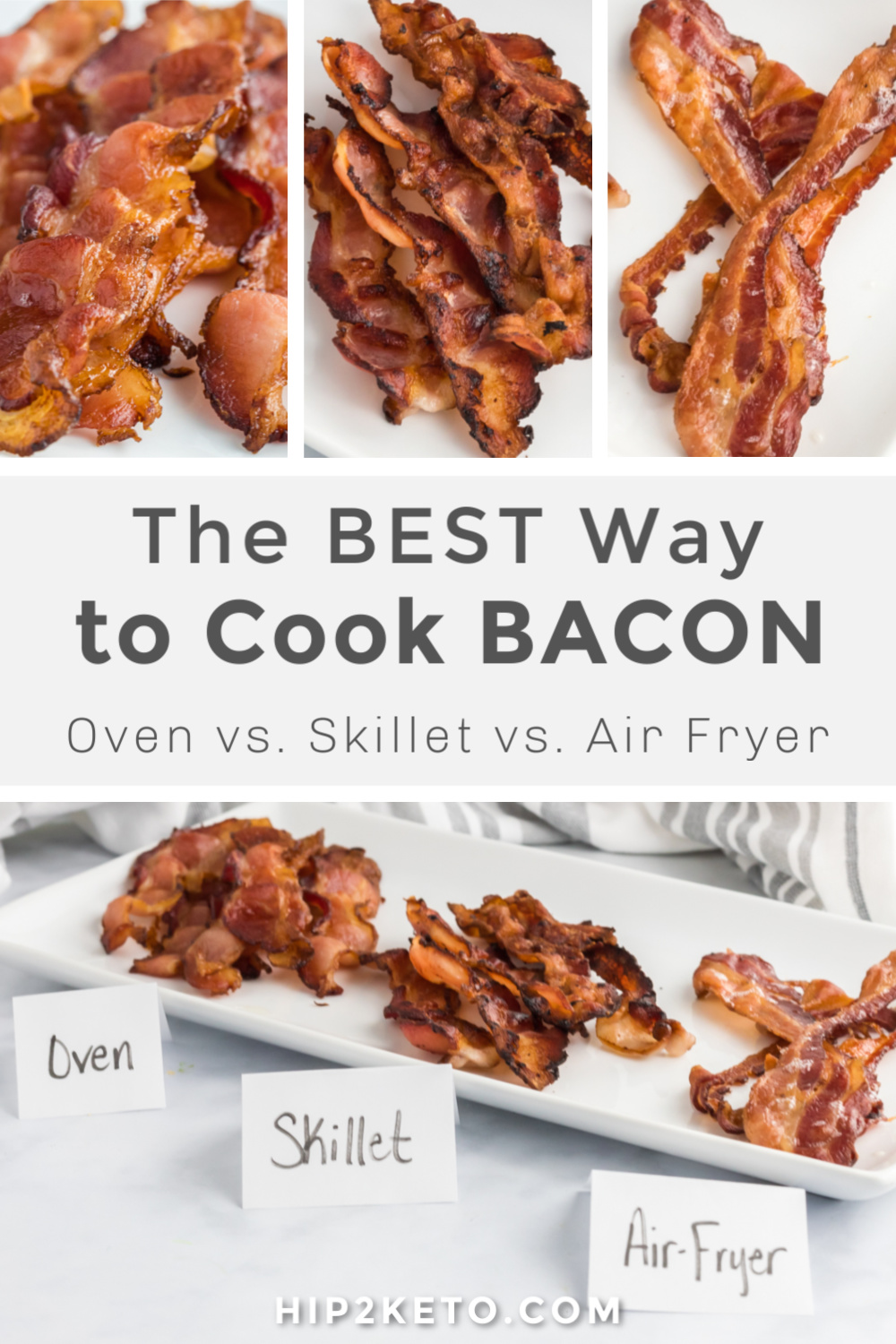 Air Fryer Bacon - better than the oven - Courtney's Sweets