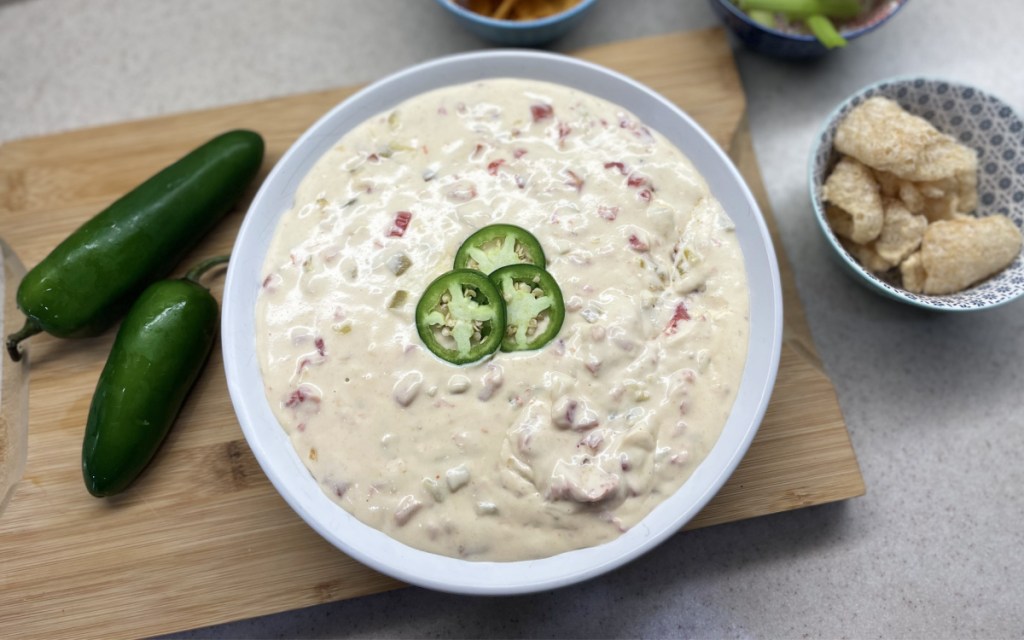 Keto Queso Dip Melty Cheesey Goodness Exclusive Hip2Keto Recipe