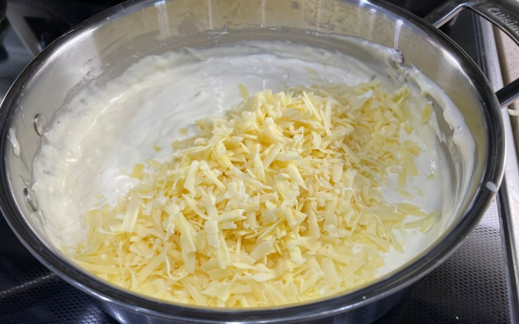 melting cheese