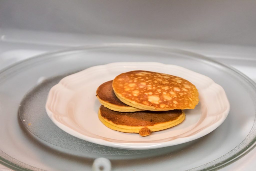 pancakes in the microwave