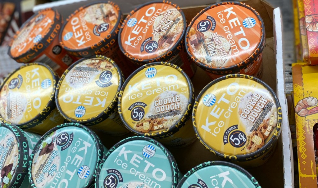Keto Ice Cream at ALDI