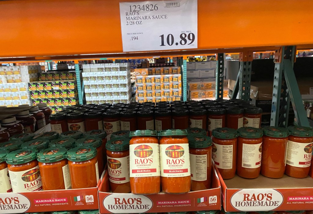 Costco's Got the Lowest Price on Rao's Marinara Sauce Hip2Keto