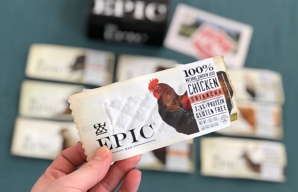 Epic Bar, Chicken, Sriracha - 1.5 oz bar