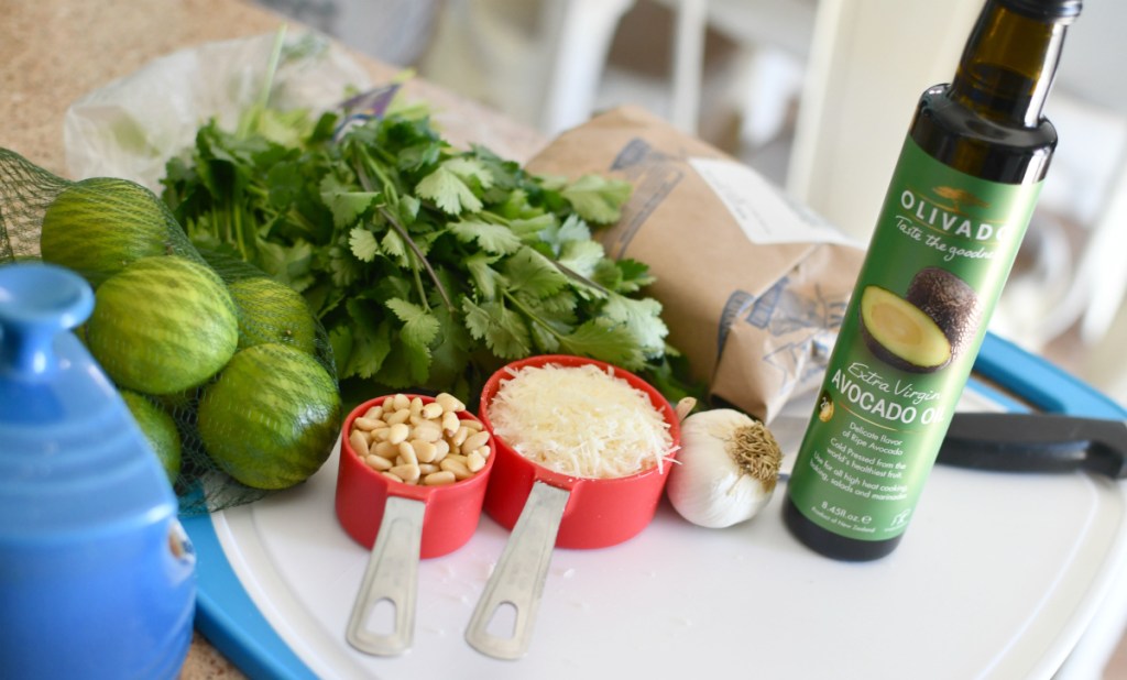 cilantro lime pesto ingredients