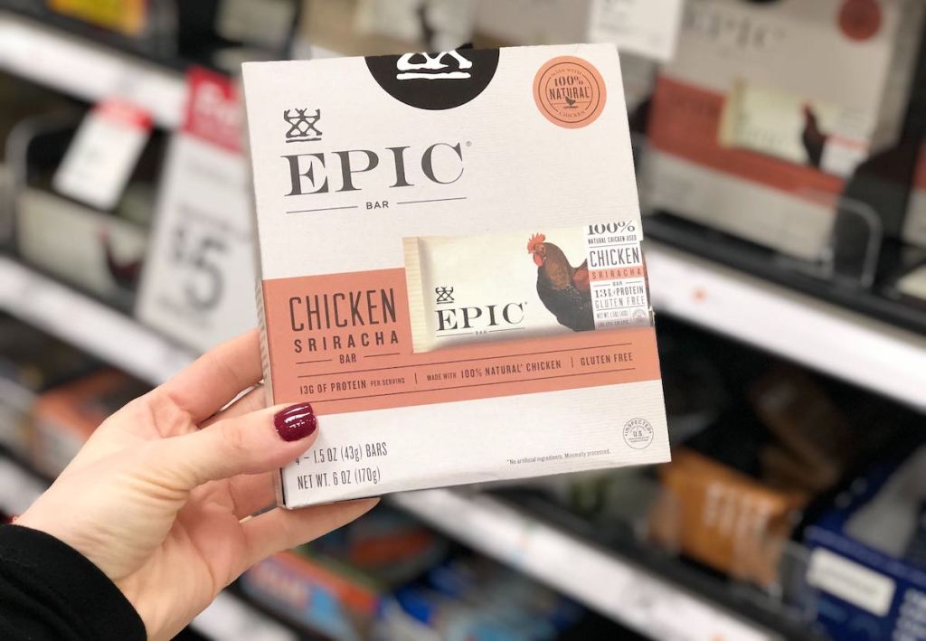 Epic Bar Chicken Sriracha Bar 12 Bars 1.5 oz (43 g) Each