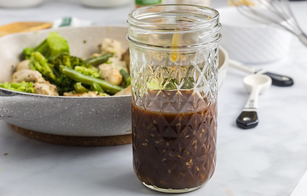 jar of keto stir fry sauce