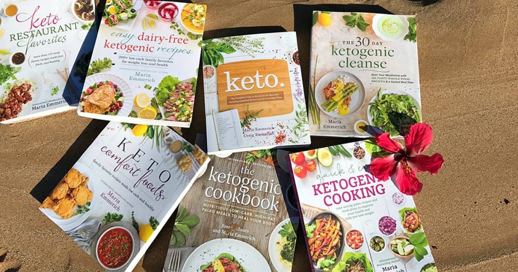 keto cookbooks by Maria Emmerich