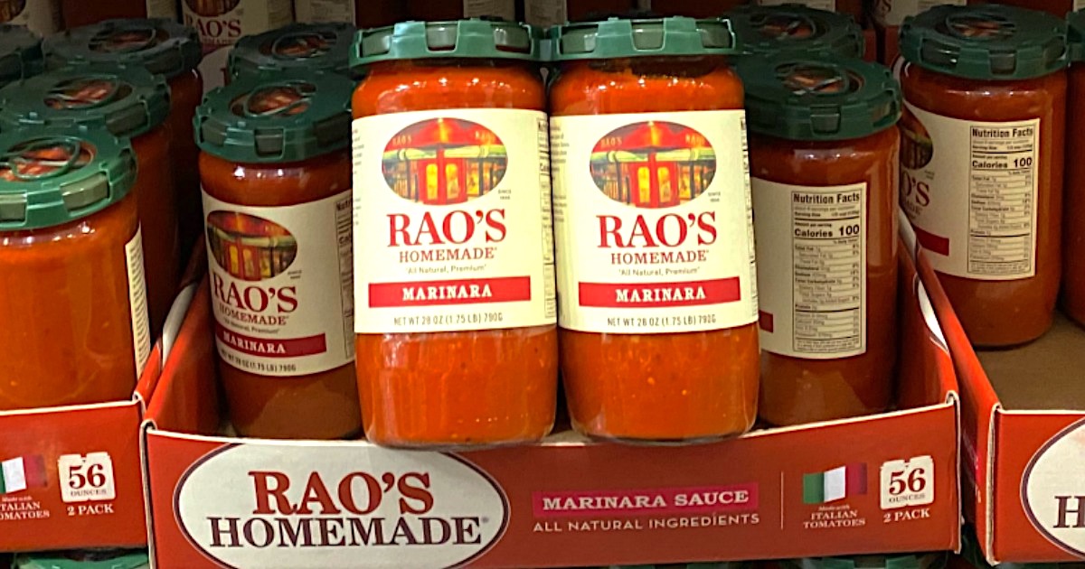 Costco's Got the Lowest Price on Rao's Marinara Sauce | Hip2Keto