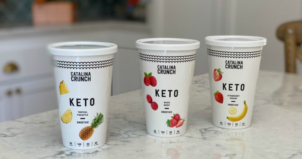 Catalina Crunch keto smoothies