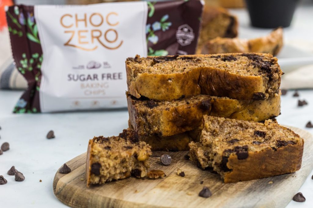 keto chocolate chip bread