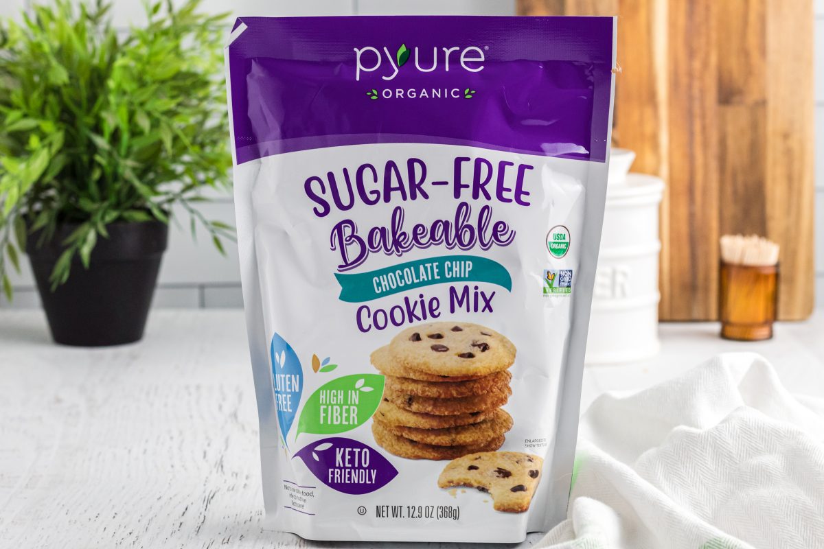 package of bakeable cookies from pyure