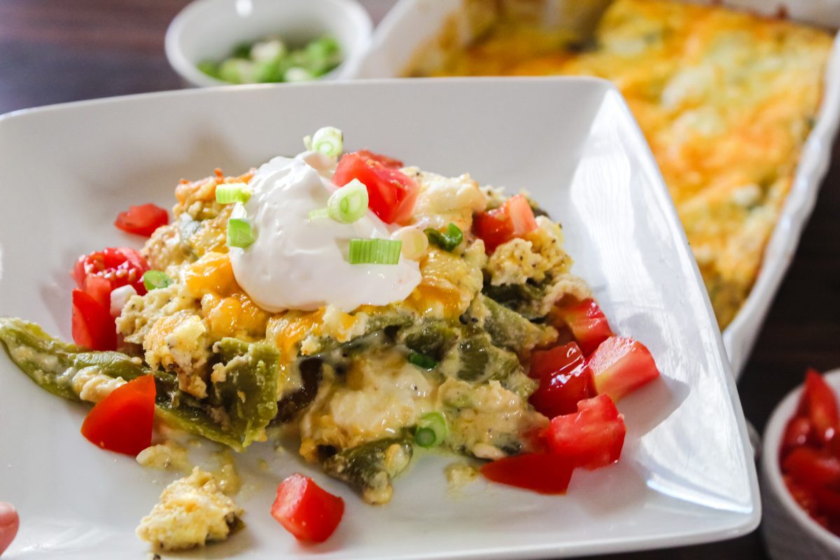 Chile Relleno Casserole Recipe | Easy Keto, Low Carb Meal Idea