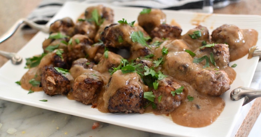 IKEA's Official Swedish Meatball Recipe made Keto 