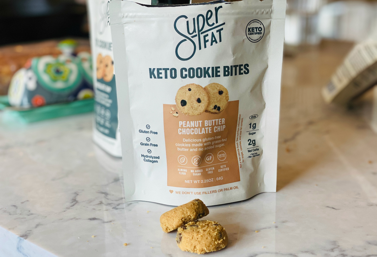 superfat peanut butter keto cookies