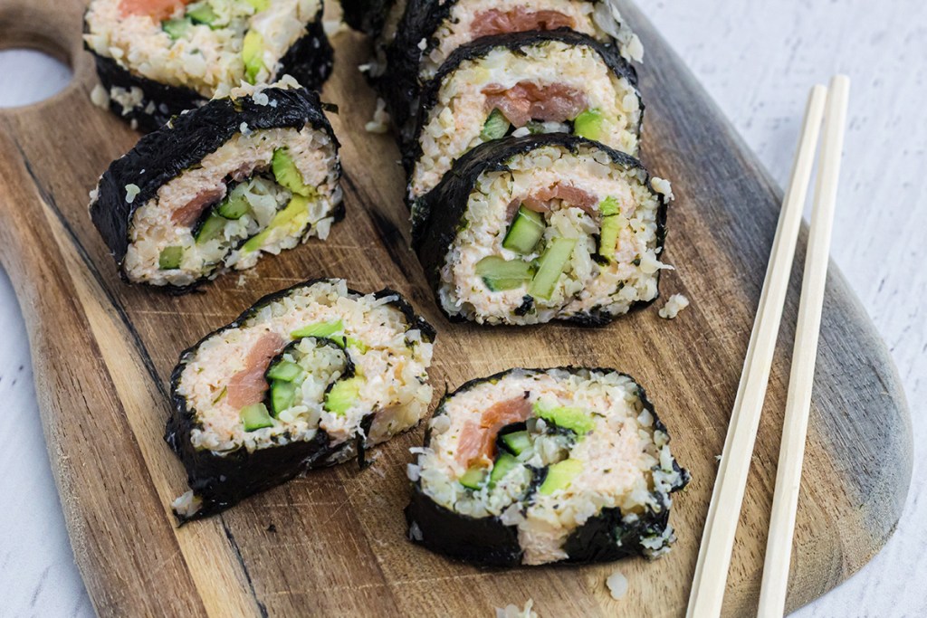 Keto Sushi Rolls Recipe - Low Carb Yum