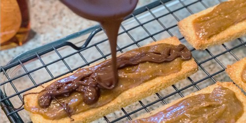 Our Homemade Twix Candy Bar is Keto Approved!