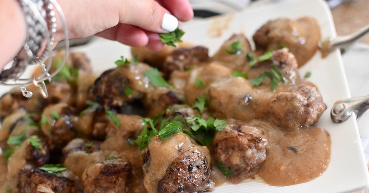 Keto Swedish Meatballs Based on the Official IKEA Recipe | Hip2Keto