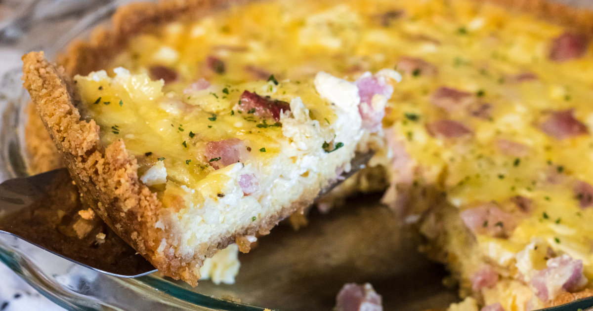  a slice of carnivore quiche