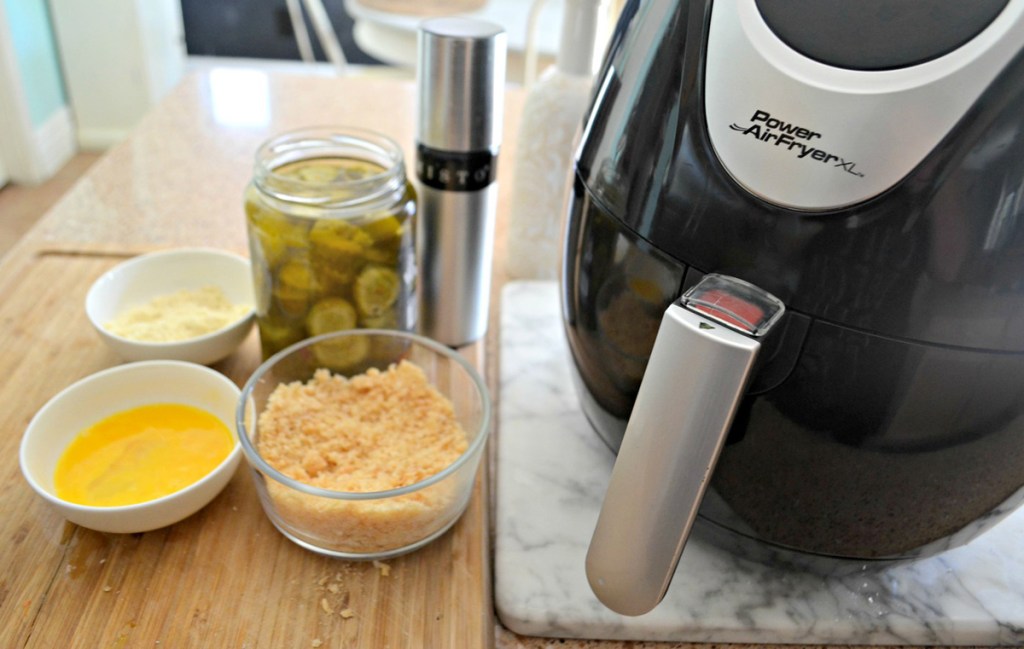 power air fryer with pickle ingredients