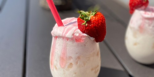 Keto Whipped Strawberry Milk, Inspired by the Viral TikTok Recipe!