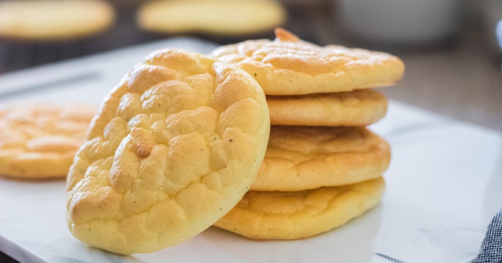 stack of cloud bread