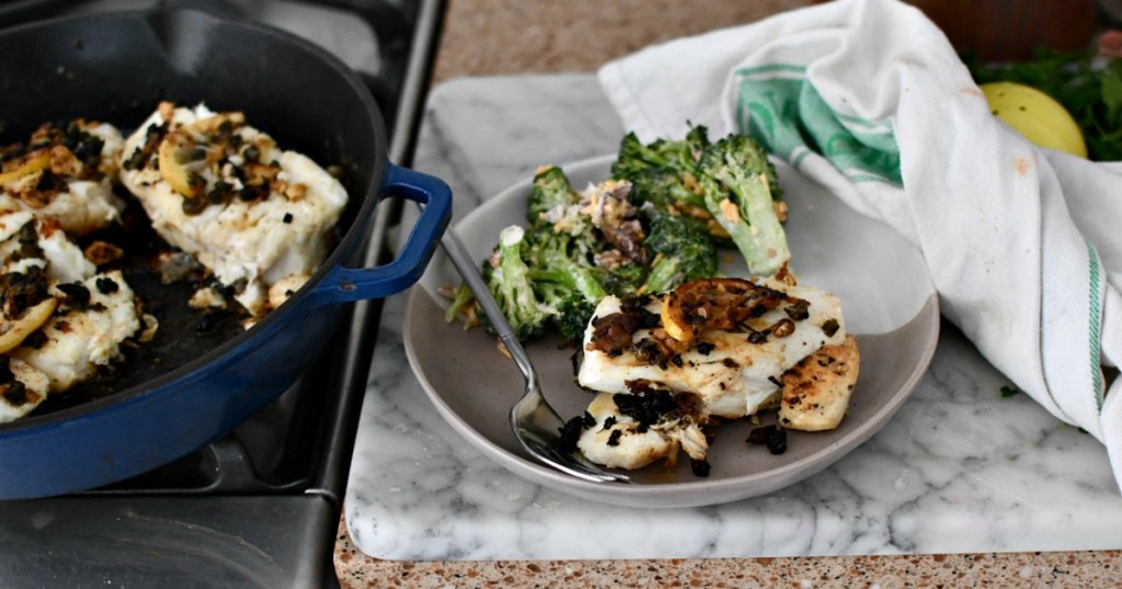 easy pan seared halibut