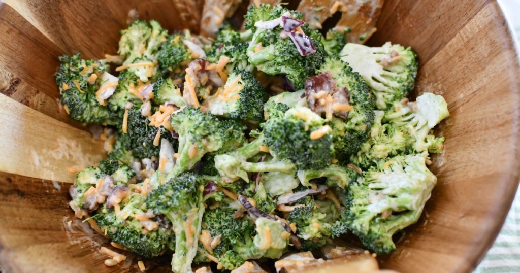 Keto Broccoli Bacon Salad Easy Summer Side Dish Hip2save