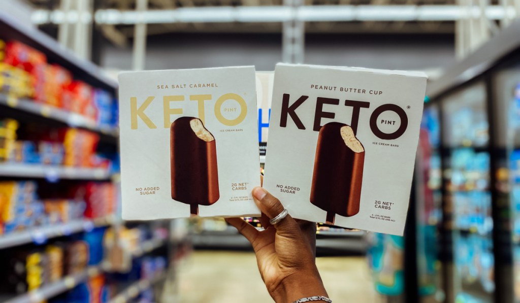 keto ice cream bars