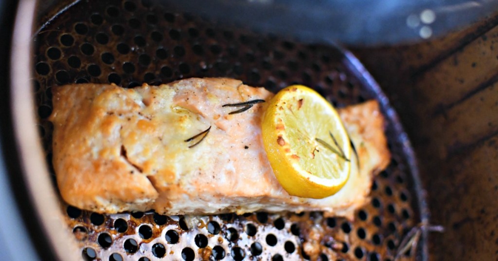 reheating salmon in air fryer