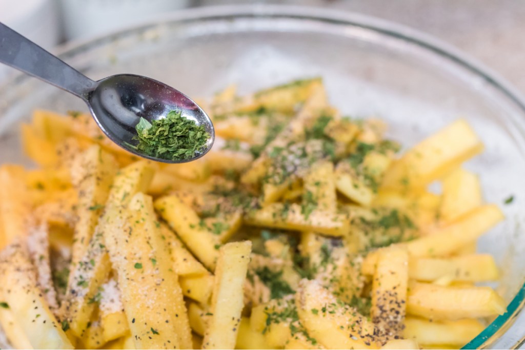 seasoning rutabaga fries