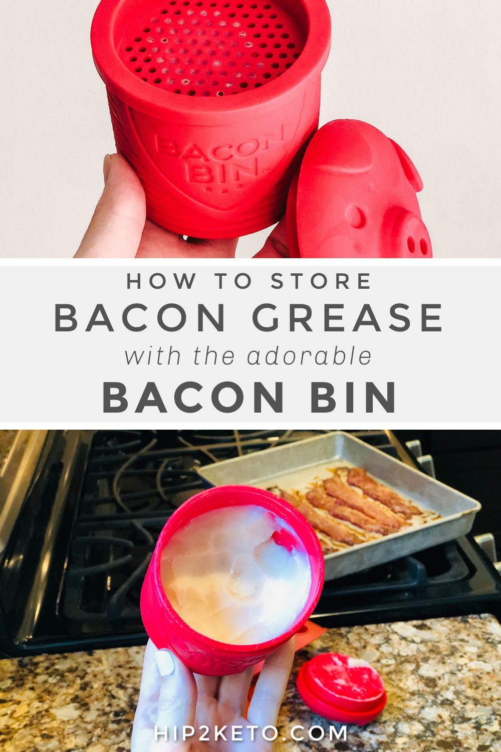Bacon Bin Grease Keeper