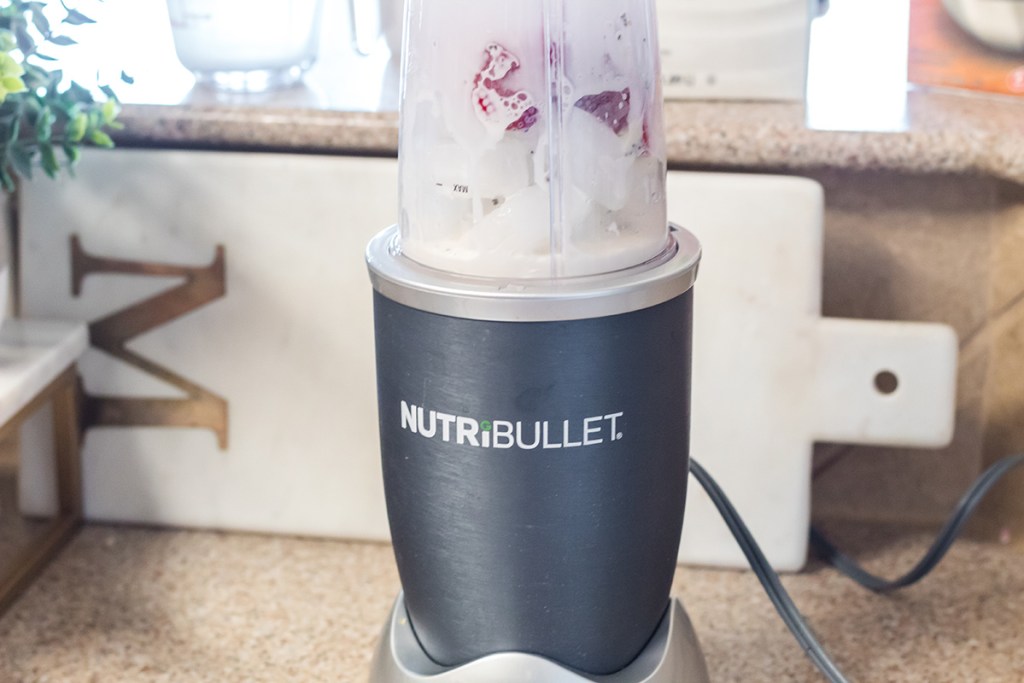 blending using a nutribullet blender