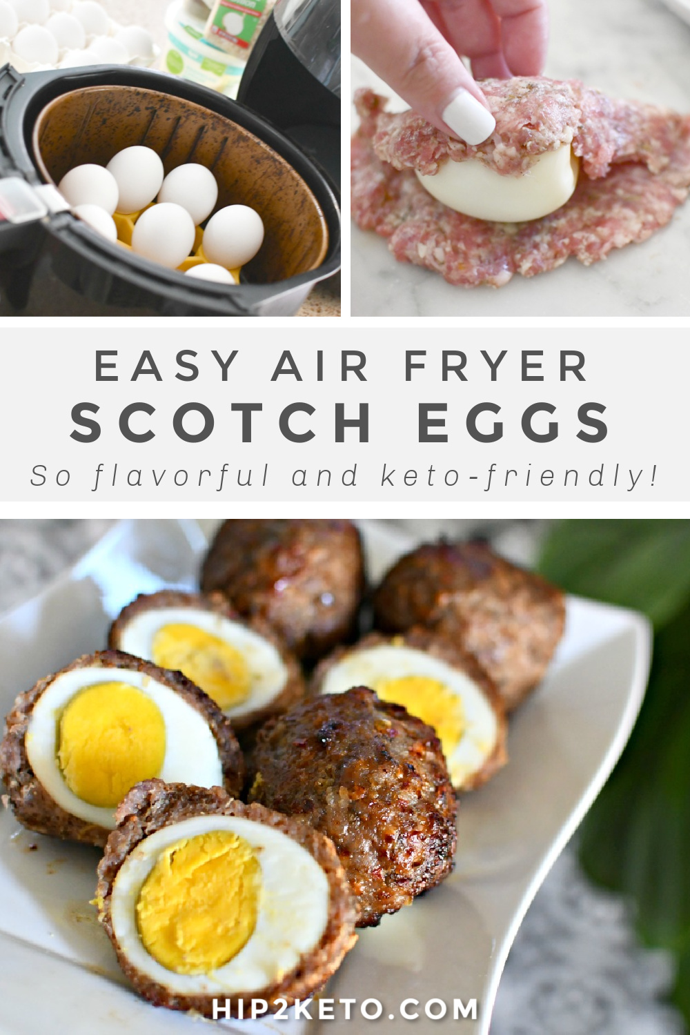 Make the Best Scotch Eggs (KetoFriendly Sausage Covered Eggs)