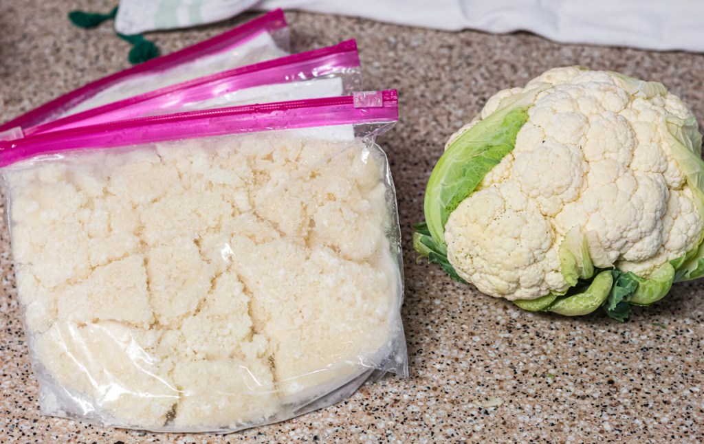 arroz de coliflor casero