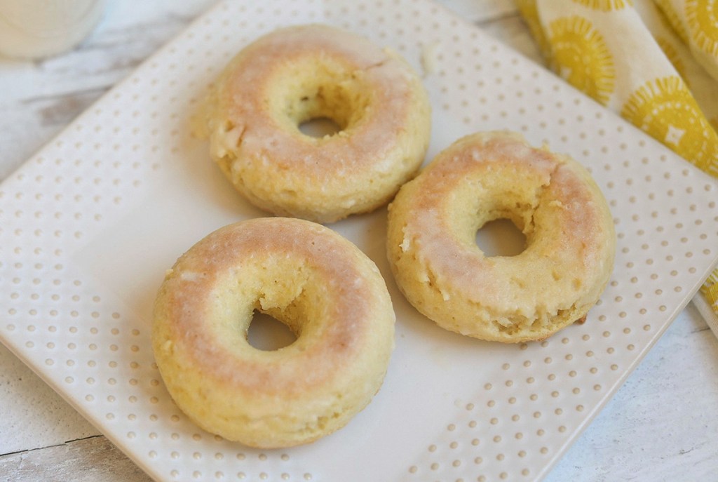 keto donuts on a plate