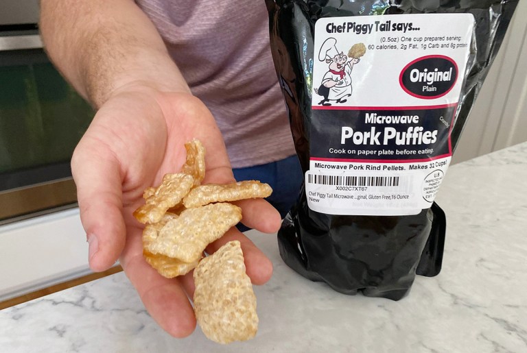 We Tried Chef Piggy Tail Pork Rinds & They're Magical - Hip2Keto