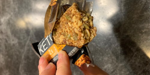 Stock Up on Crunchy Keto Protein Bars w/ This Amazon Deal