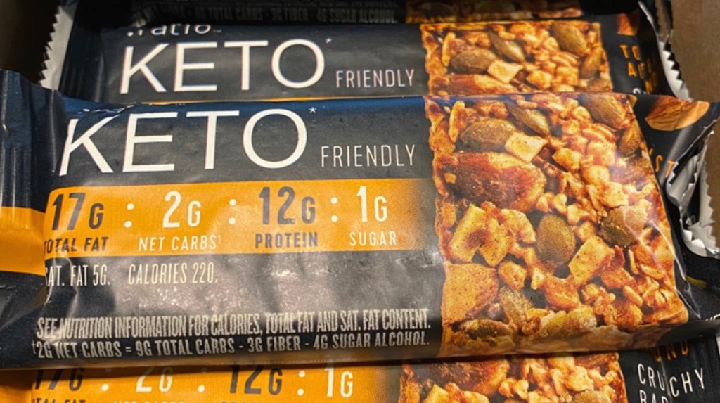 ratio keto bar