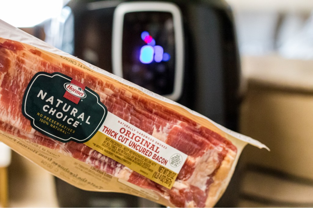 bacon by air fryer