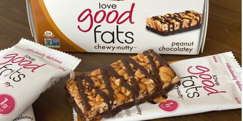Get Your Keto Snacking on With Love Good Fats Chewy-Nutty Bars!