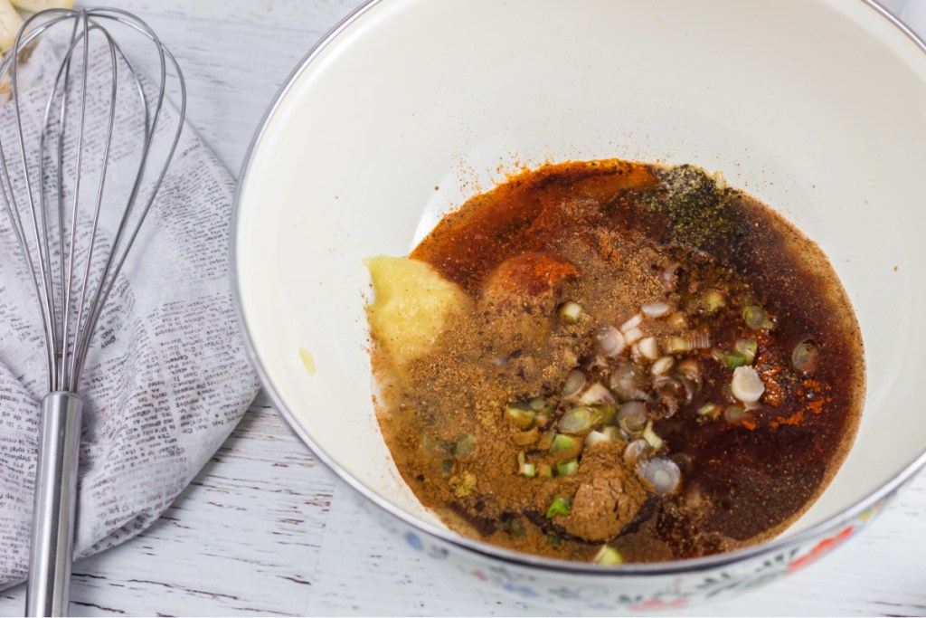 marinade in a bowl