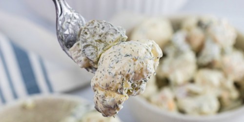 Keto Dill Pickle Cauliflower Salad Puts the ZING in Amazing!