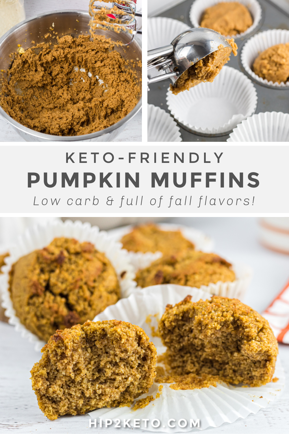 Best Ever Keto Pumpkin Muffins Just 3g Net Carbs Hip2Keto   Keto Pumpkin Muffins Pinterest 