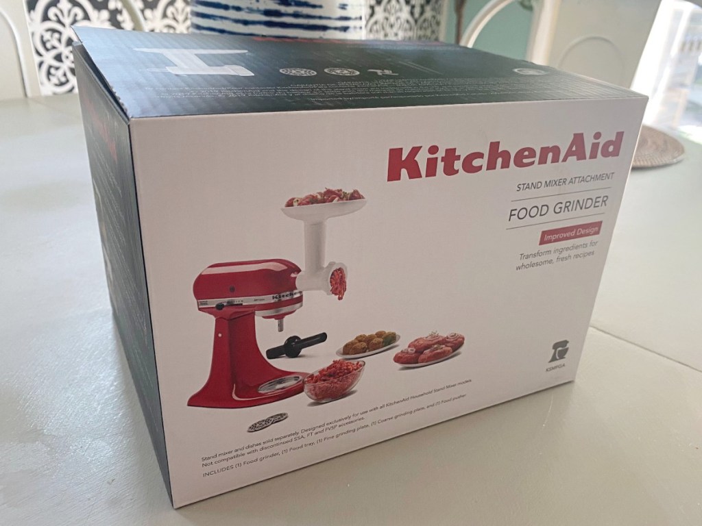 Kitchen Aid food grinder in box