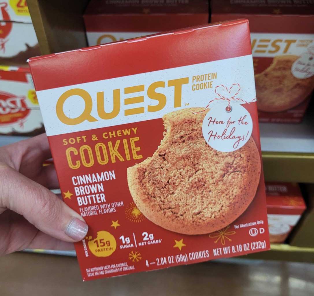 Quest Cookie, a low carb snack from Walmart
